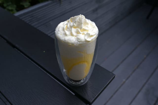 MANGO PASSION FRUIT BUBBLE FRAPPE