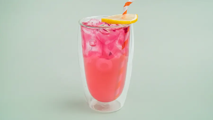 Dragon Fruit Lychee Refresher at Mila Cafe