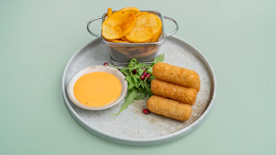 Mozzarella Sticks at Mila Cafe