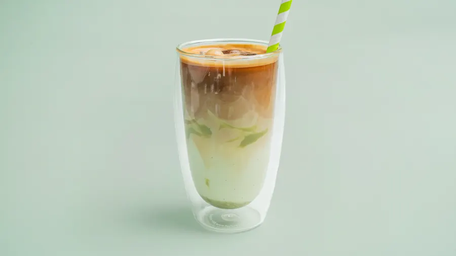Pistachio Iced Latte at Mila Cafe