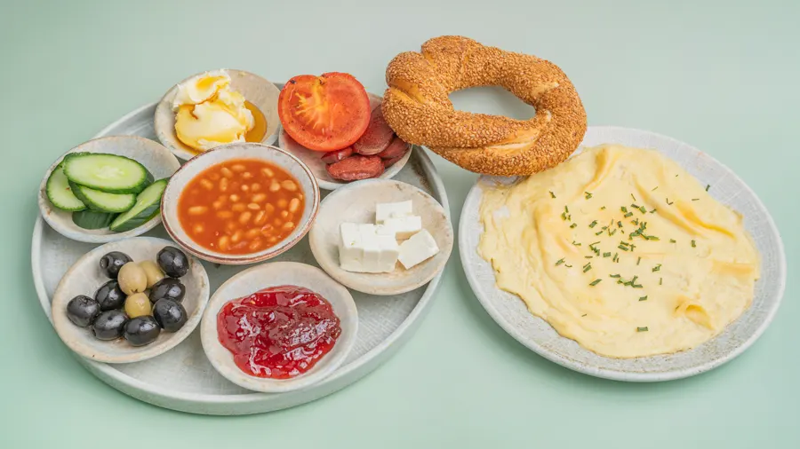 Turkish Breakfast at Mila Cafe